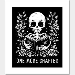 One more chapter skeleton reading Posters and Art